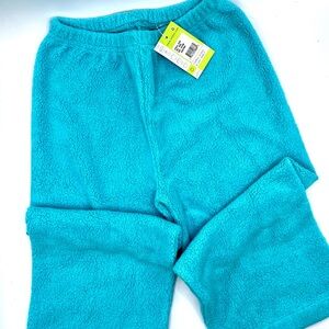 Zutano Cozy Blue/Aqua Kids Fleece Pants 18-24 months